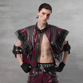 Men's Luxury Vegan Leather Vest